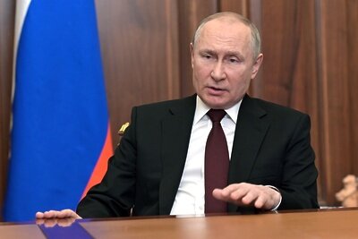    Президент РФ Владимир Путин ©Алексей Никольский РИА Новости