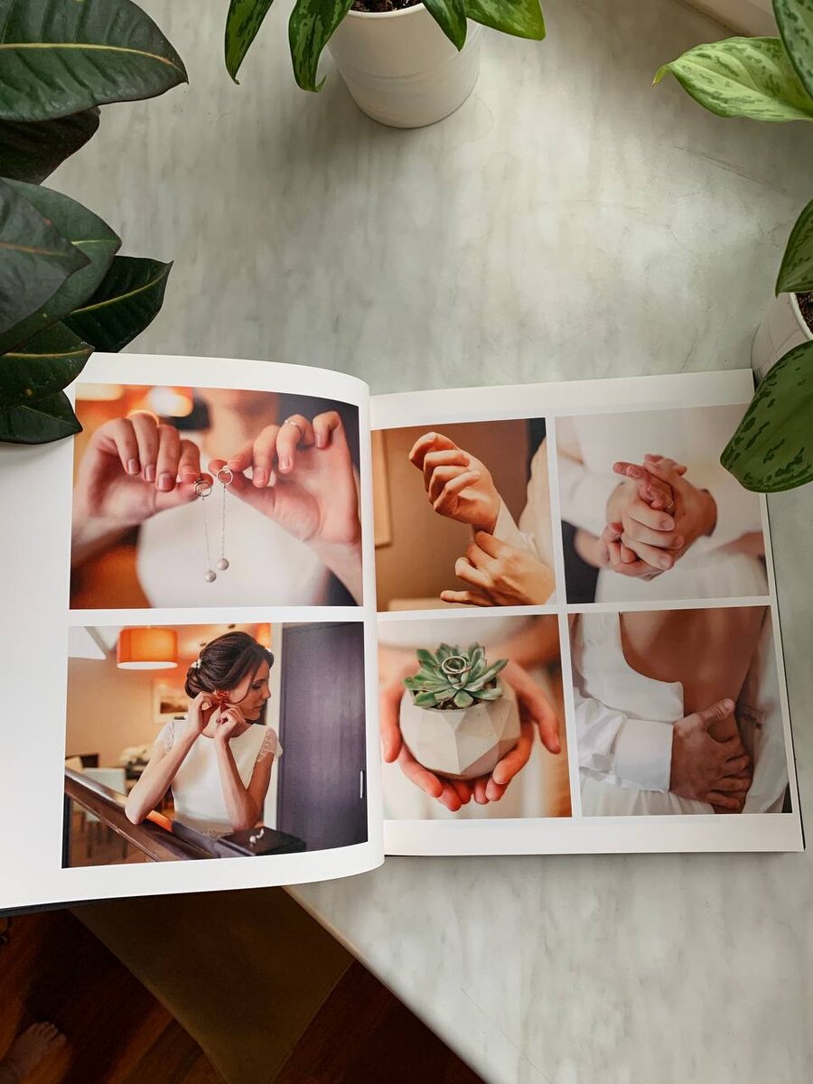 Черная коллекционная фотокнига