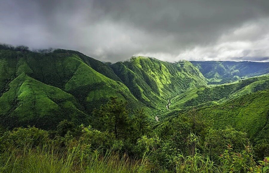 Пейзаж, окружающий Маусинрам