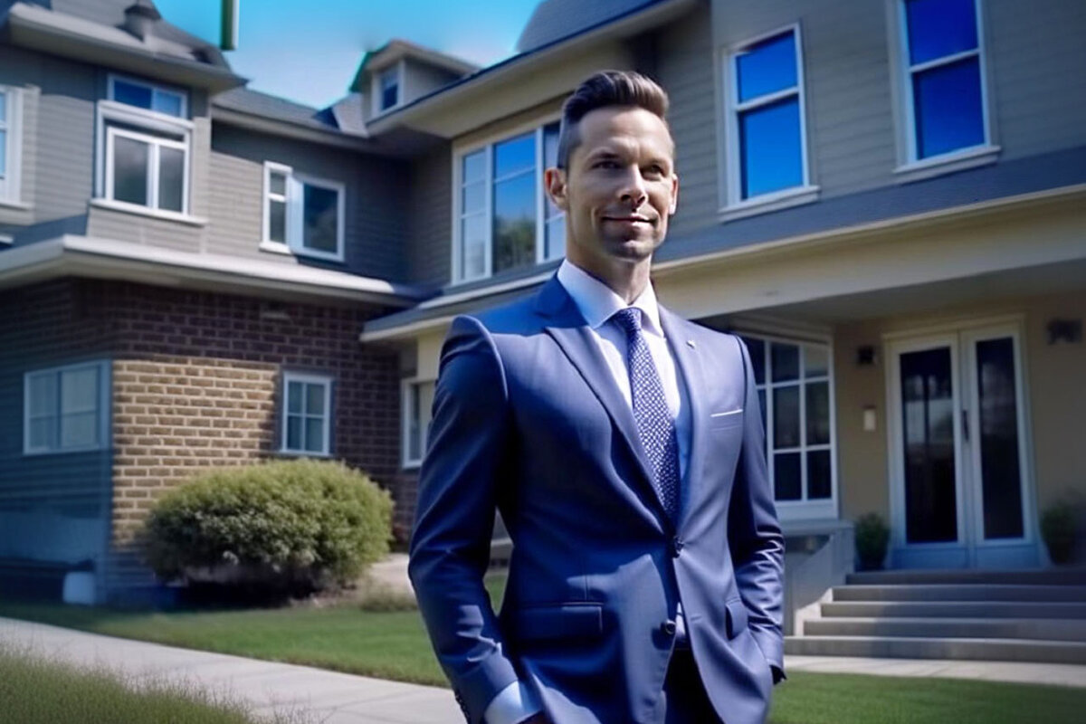 Самую большую среднюю зарплату в мегаполисе предлагают агенту по недвижимости.  Фото: Изображение сгенерировано нейросетью Kandinsky 2.2