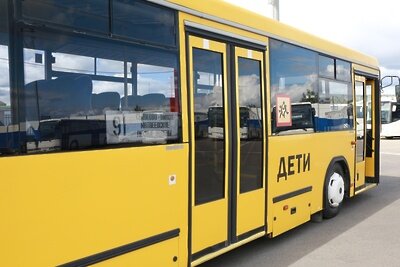    Школьный автобус в Подольске ©группа «Подольск за безопасность на дорогах» в соцсети «ВКонтакте»