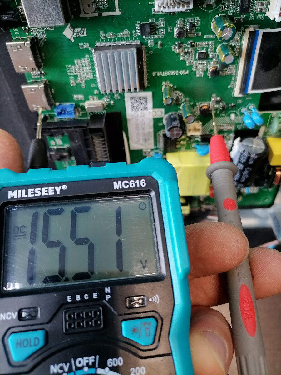 TELEFUNKEN TF-LED32S97T2. После грозы. | Ремонт-TV+ | Дзен