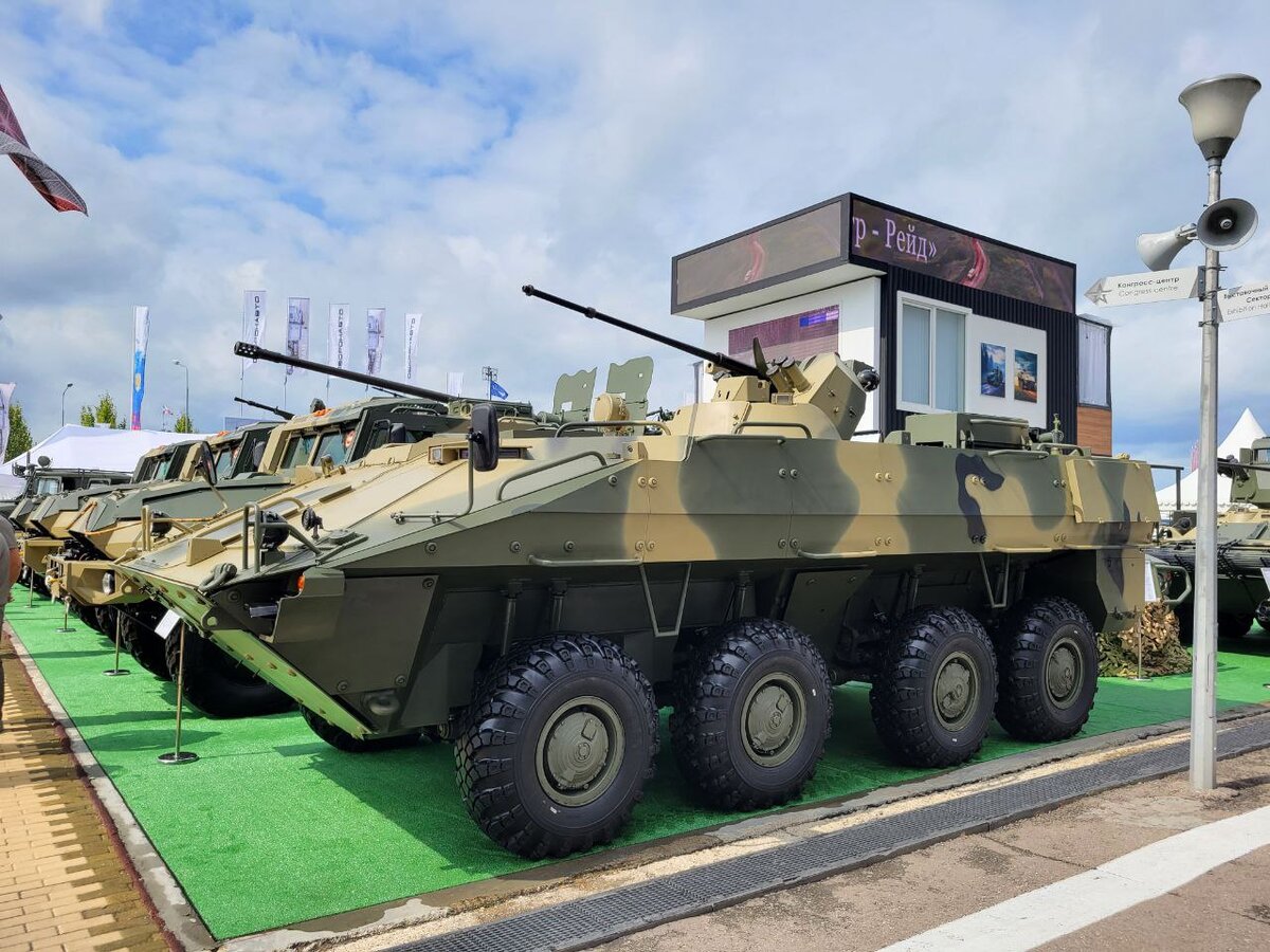 БТР-82А (усовершенствованный) на форуме Армия-2023, фото: Михаил Жердев