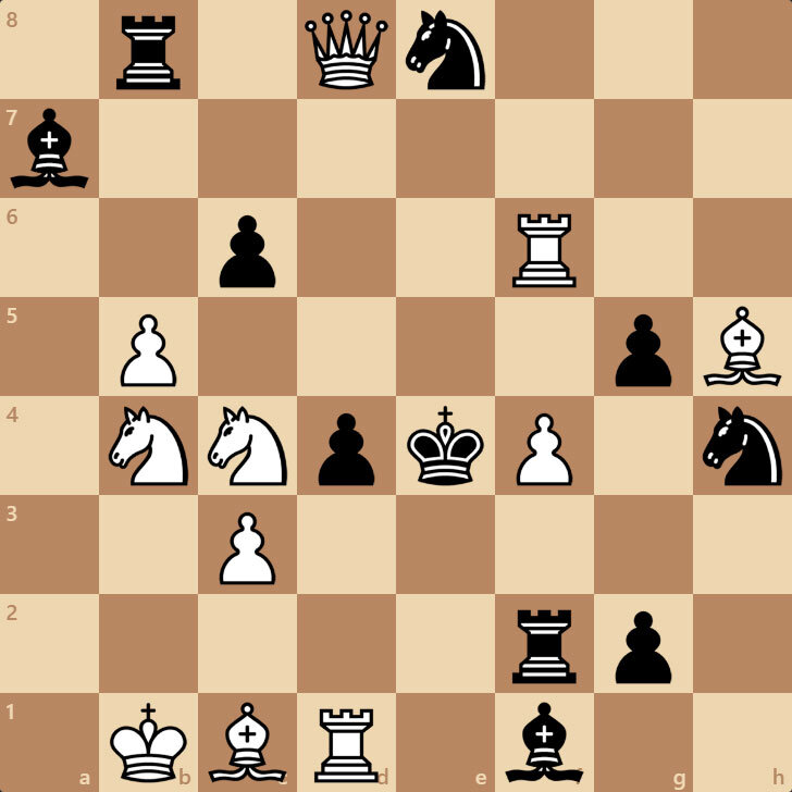 Белые ставят мат в 1 ход