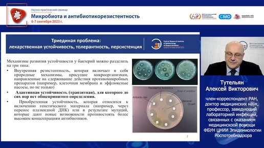 Роль персистирующих форм микроорганизмов в развитии ИСМП