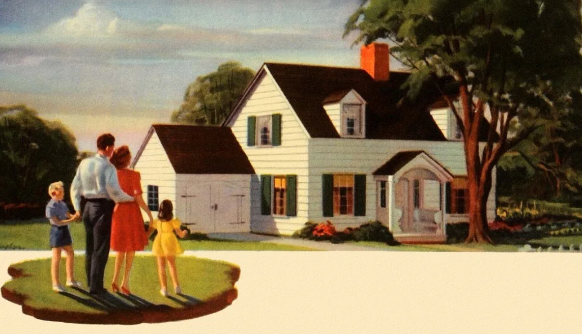 Как мальчики представляли себе жизнь в америке. Американская мечта the American Dream. Американская мечта 1950. Американская мечта семья. Американская мечта 1950 плакат.