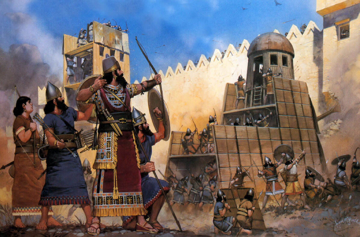Почему сильное ассирийское государство было побеждено?