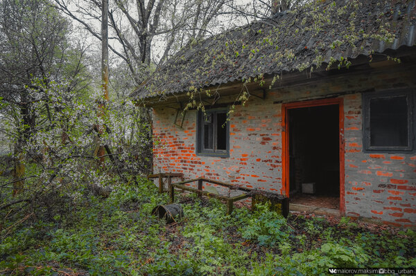 Жизнь сталкеров в Чернобыльском селе спустя 33 года после атомной катастрофы