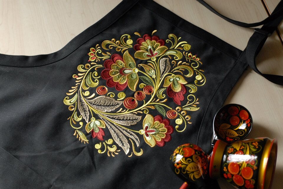 Машинная вышивка