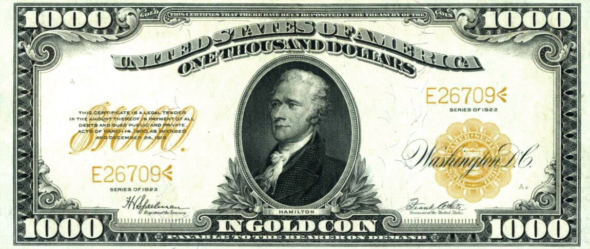 долларов года США, копия офсетная печать - Копии банкнот, купюры, боны