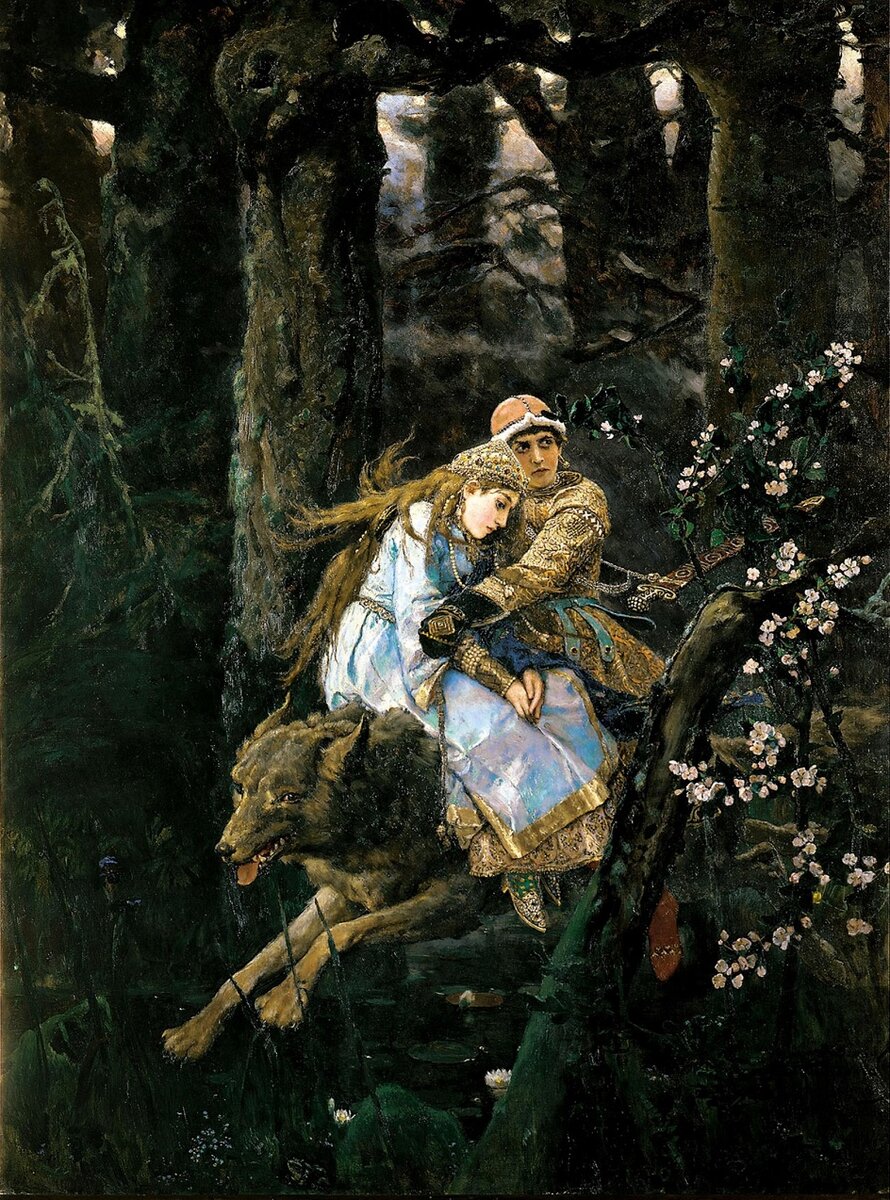Васнецов, «Иван Царевич на сером волке»