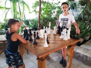 Детям здесь нравится