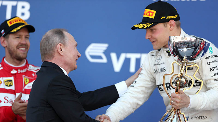 Победа Валттери в 2017