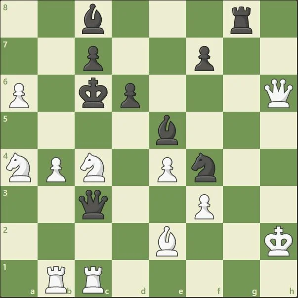 Ход белых, мат в 1 ход