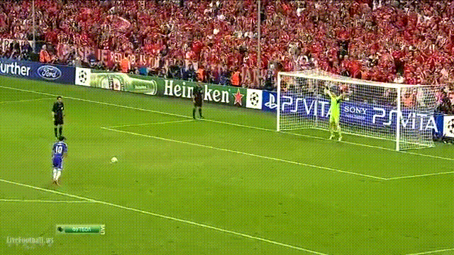 Серия Пенальти. 1:0. Хуан Мата. Промах.