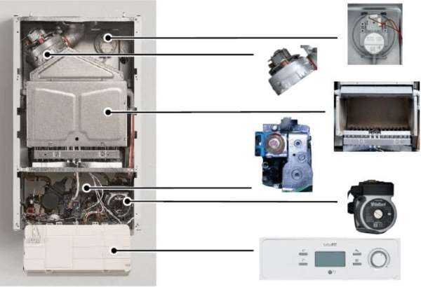 Как снять крышку котла вайлант Как исправить ошибку F28 газового котла Vaillant (Вайлант) FixBroken поломалось 