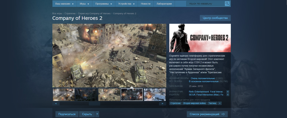 Скриншот из Steam