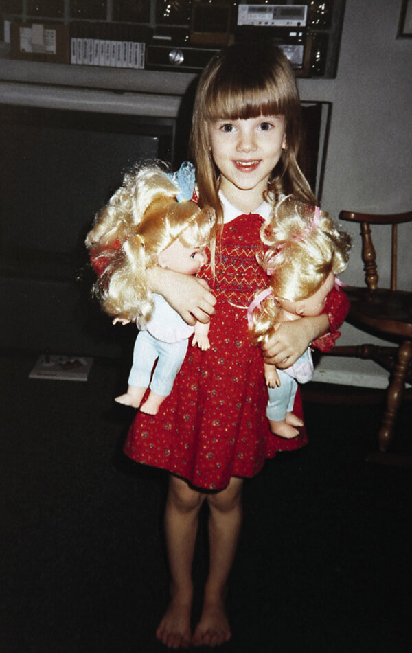 Скарлетт в детстве. Источник: Яндекс.Картинки