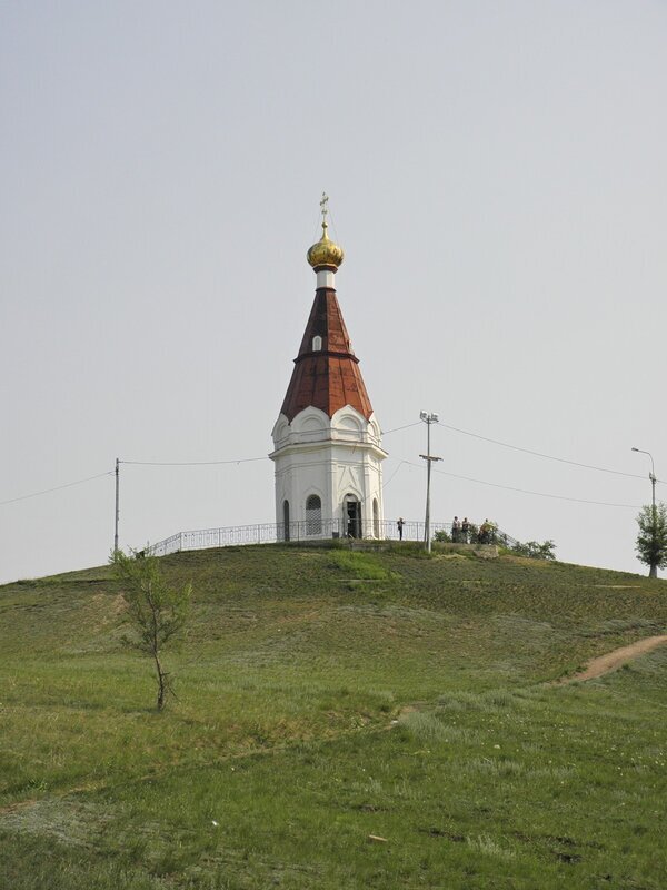 Часовня на караульной горе Красноярск