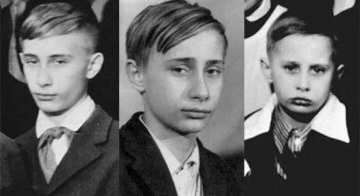 Владимир Путин в молодости