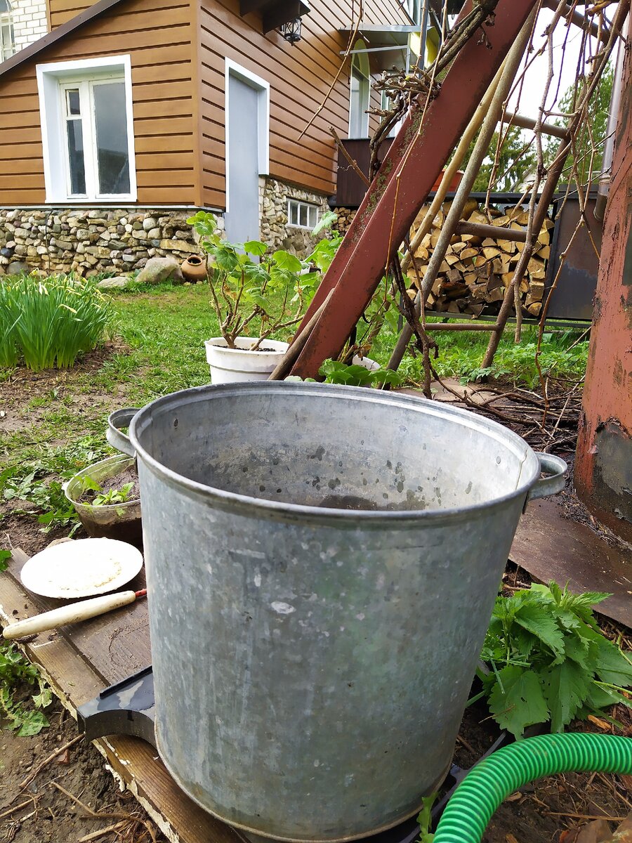 Цинковый бак