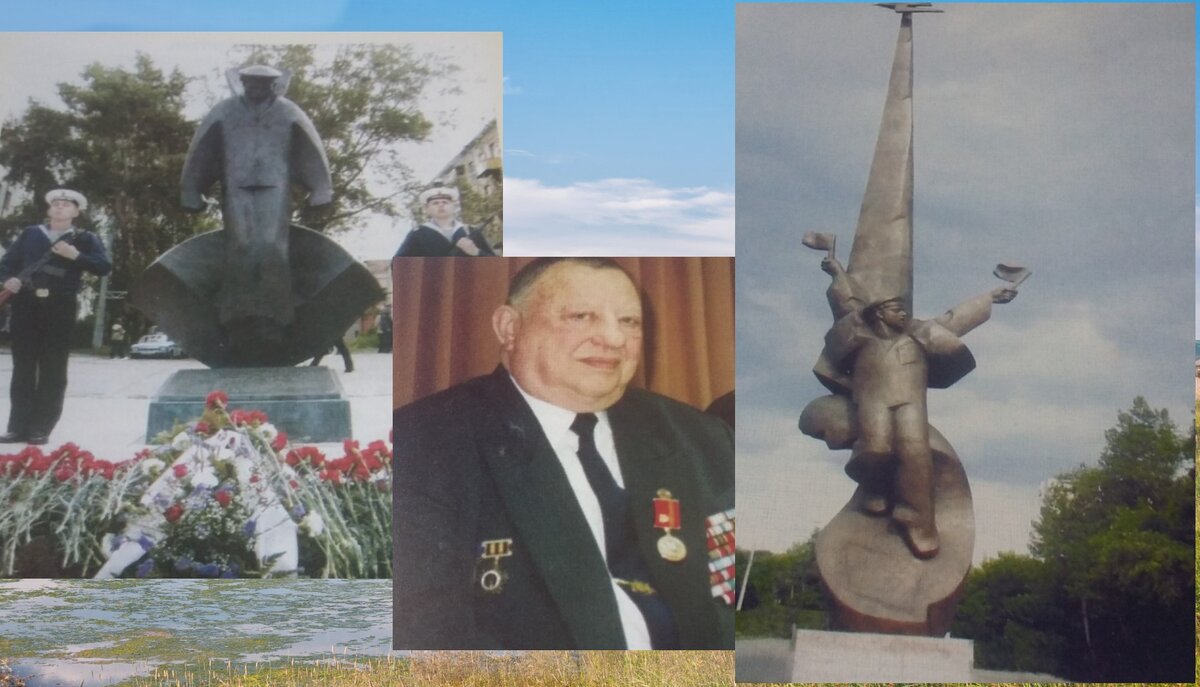 Памятники  в Архангельске и Москве. Ким Александрович Кузнецов долгие годы был председателем Центрального  и Московского советов ветеранов соловецких юнг