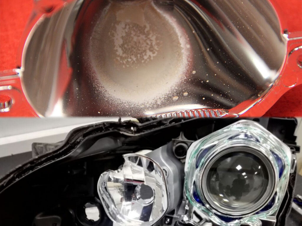 Сгоревшие линзы