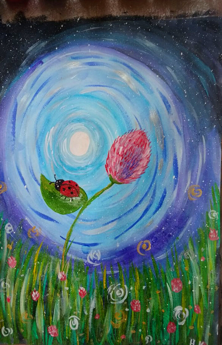 Рисунки участников Бирского центра поддержки семьи "Натали"