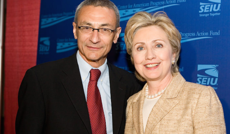 Хиллари Клинтон и Джон Подеста