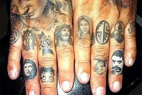 Пример "наколки" 