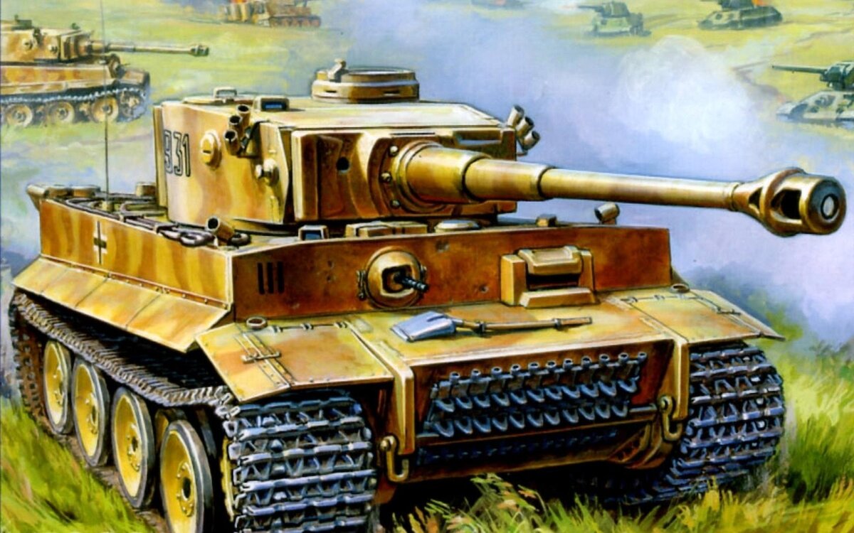 Panzerkampfwagen VI Ausf. E, «Тигр»