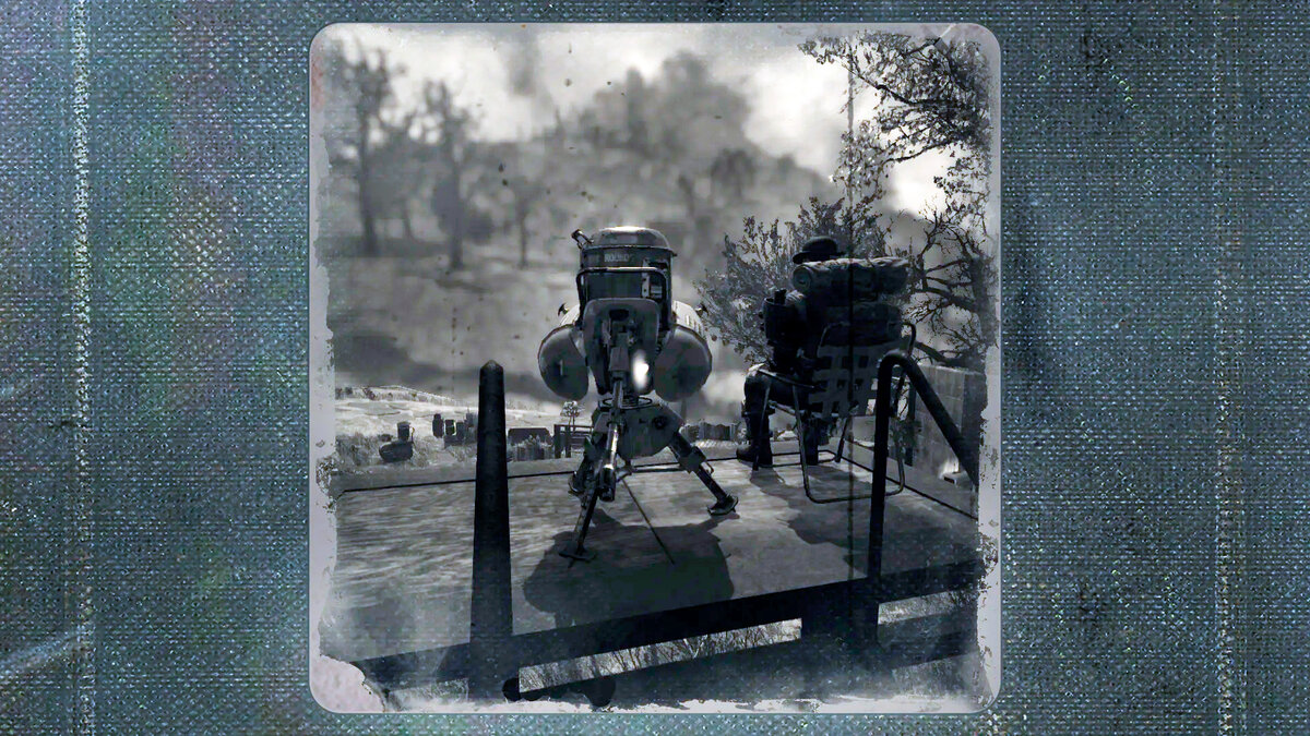 "Портрет турели" - скриншот из игры Fallout 76