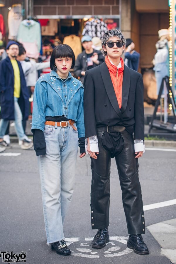 Японские модники. 80-е. Фотография взята с  ресурса tokyofashion.com