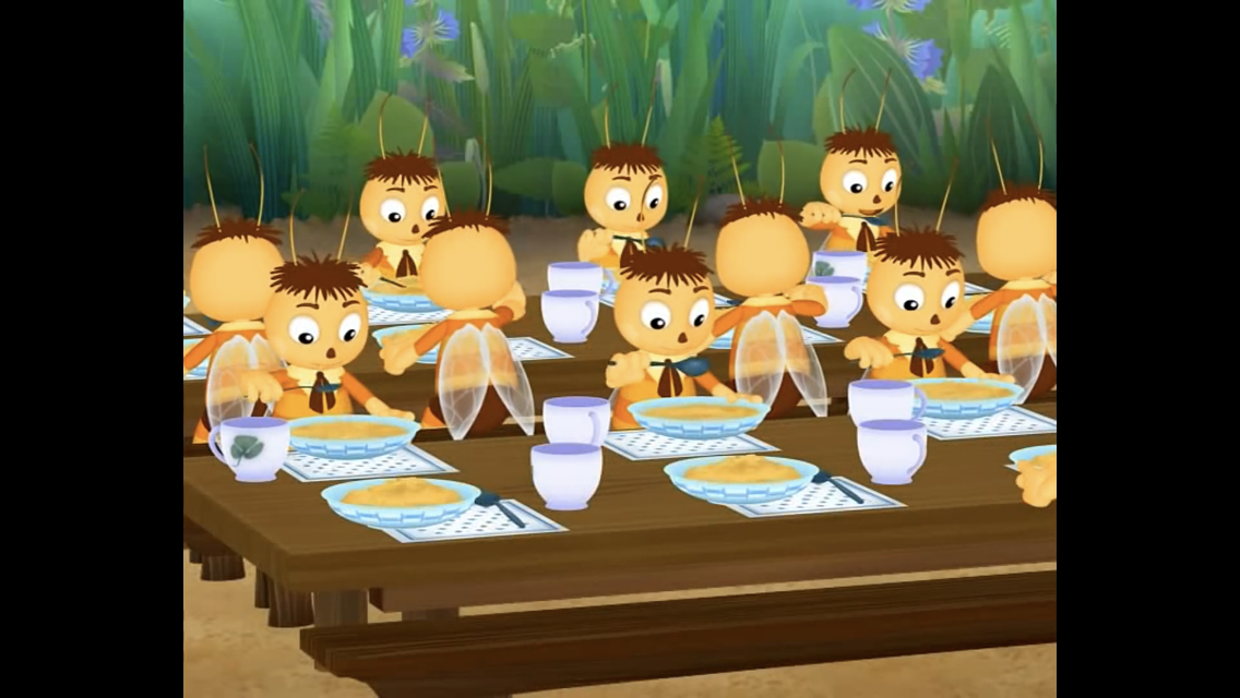 В улье о пирогах мало кто слышал