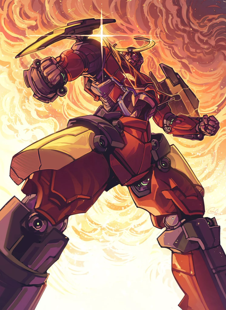 Арт к аниме "Гуррен-Лаганн"