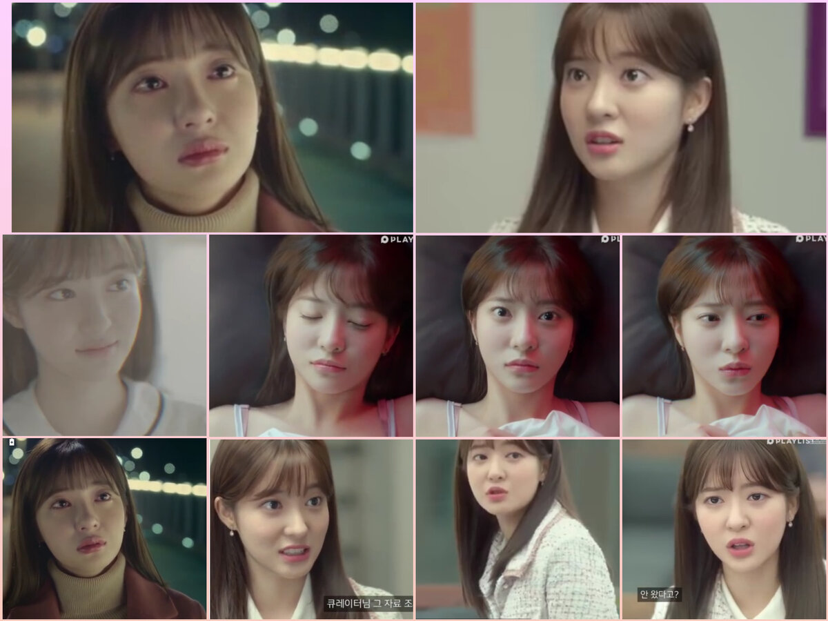 Очередной финал - коллаж кадров из дорамы - главная героиня, ну милашка же!)) 