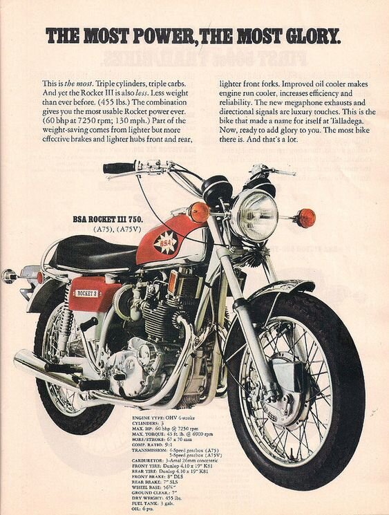 BSA Rocket 3