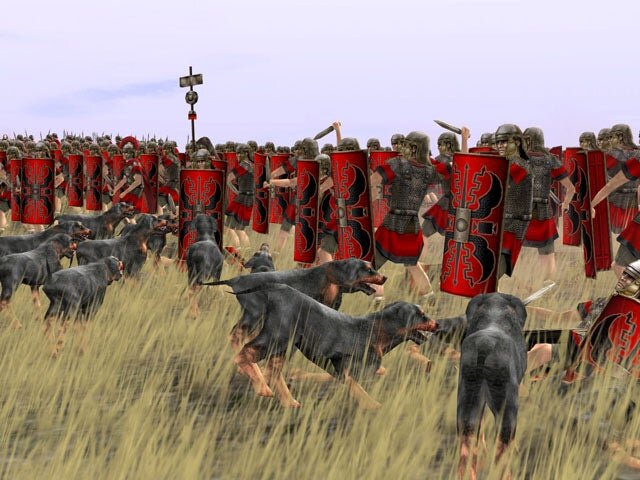 Каких собак в старину тренировали для боев. Боевые собаки Rome total War. Рим тотал вар боевые псы. Боевые псы Rome total War. Total War Rome 2 боевые псы.