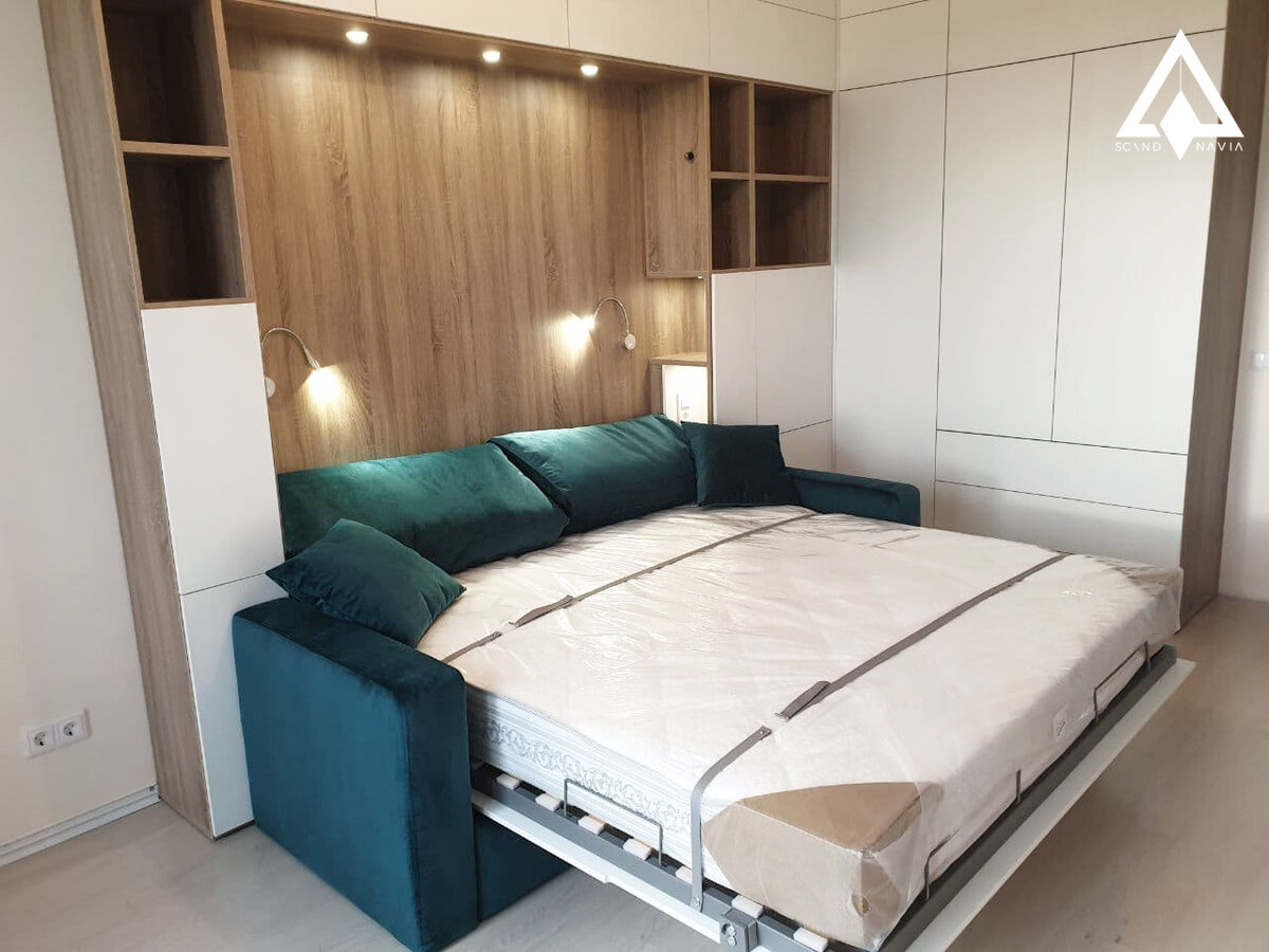 Шкаф кровать трансформер от компании Скандинавия мебель