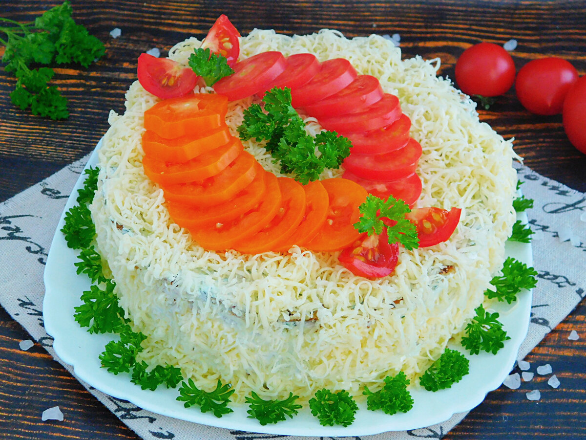 Торт из кабачков