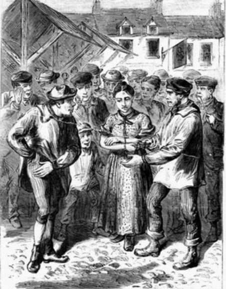 Не стоит пугаться. Это лишь история об избавлении надоевших жен в средневековой Англии