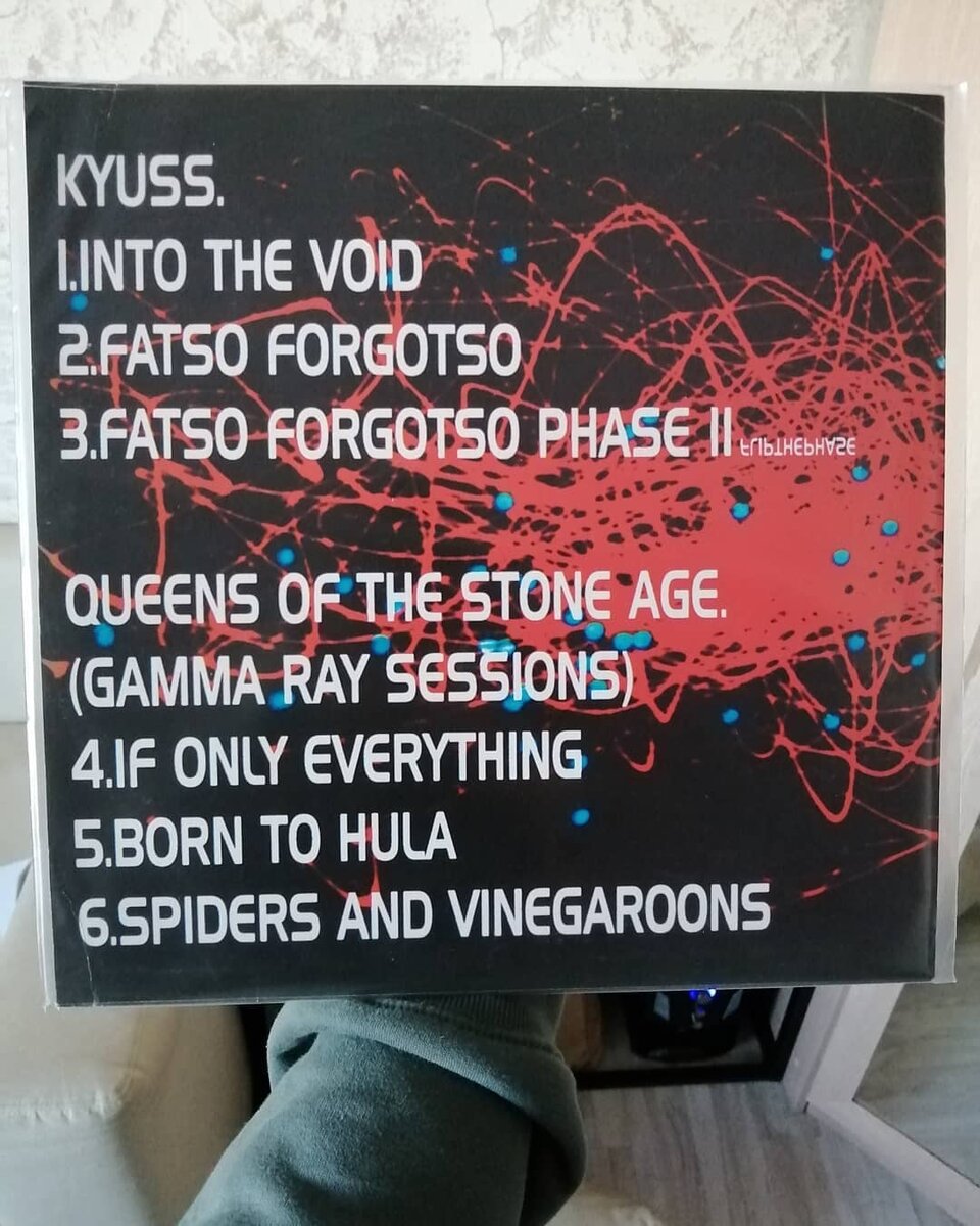 Оборотная сторона (список песен) обложки виниловой пластинки Kyuss/Queens of the Stone Age - Untitled