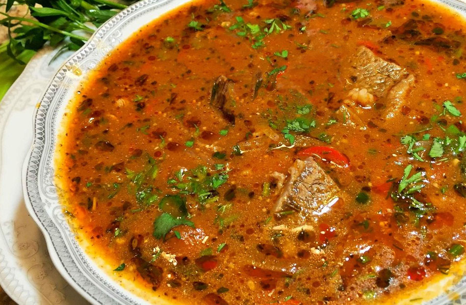 Суп Харчо - рецепт. Фото сайта https://edatomy.ru