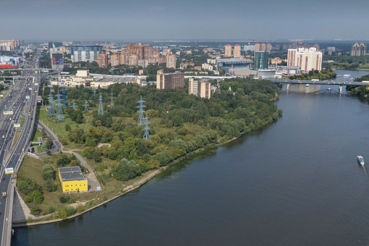 Что было до появления парка (фото: Яндекс-панорамы)