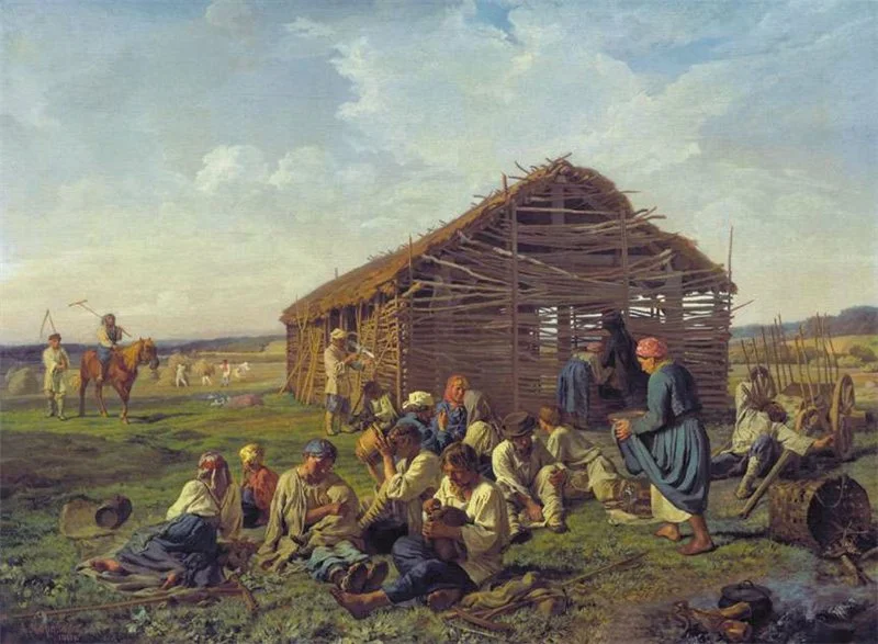 Крепостное хозяйство. Морозов Александр Иванович (1835–1904). Александр Иванович Морозов отдых на сенокосе. Картины Морозов Александр Иванович (1835-1904). Крепостные крестьяне 18 века в России.