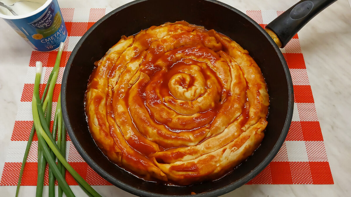 Пирог улитка
