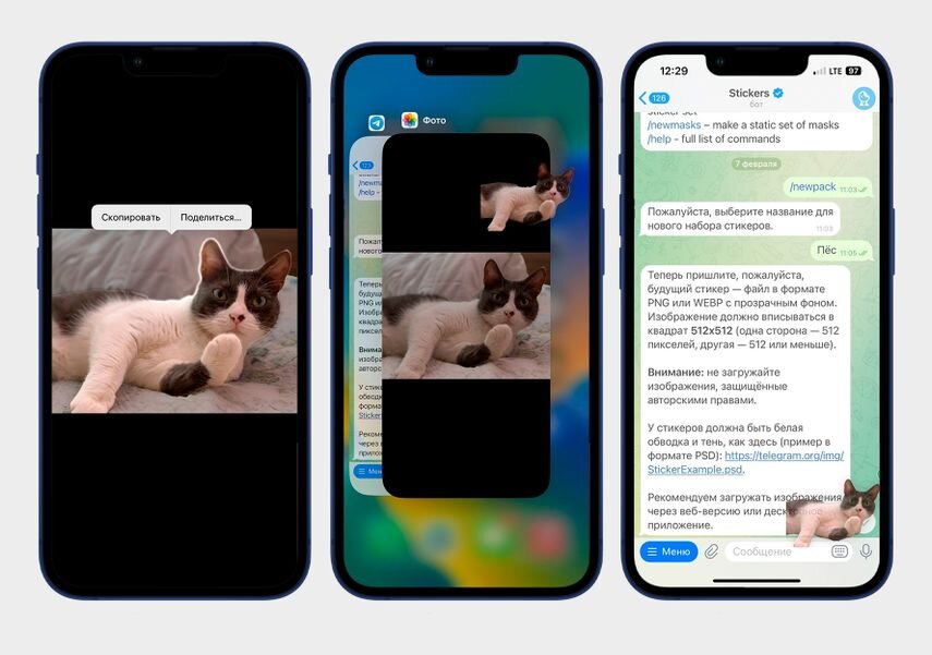 Как сделать стикеры в Telegram на телефоне: 2 простых способа