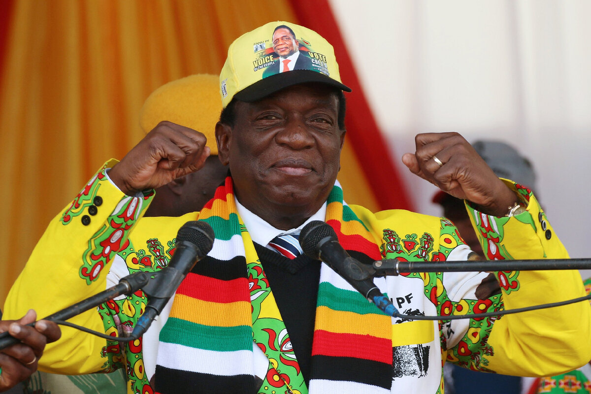 Президент Зимбабве Эмерсон Мнангагва