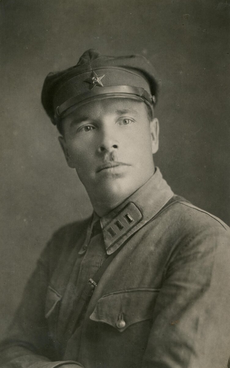 Фотография чёрно-белая. Портрет Корчагина Ивана Петровича. 1928–1930 гг. Из собрания музея-заповедника