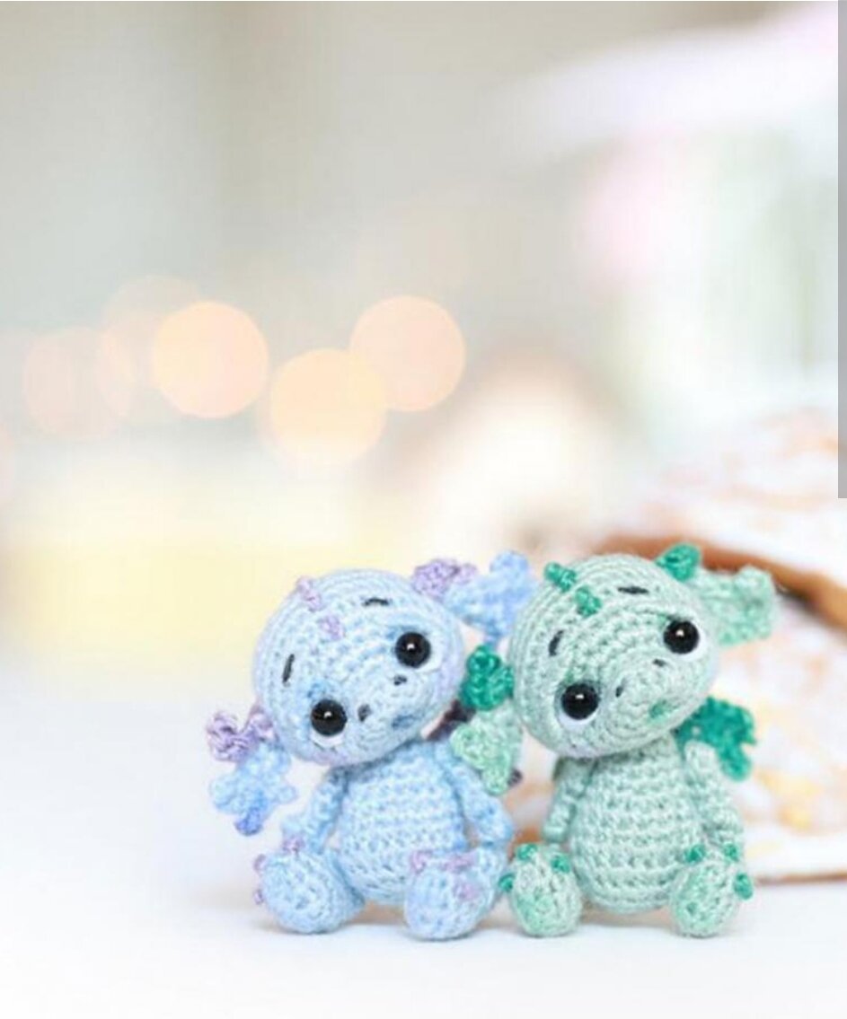 Маленькие игрушки амигуруми